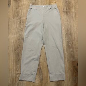 Khaki Ankle Casual Pants